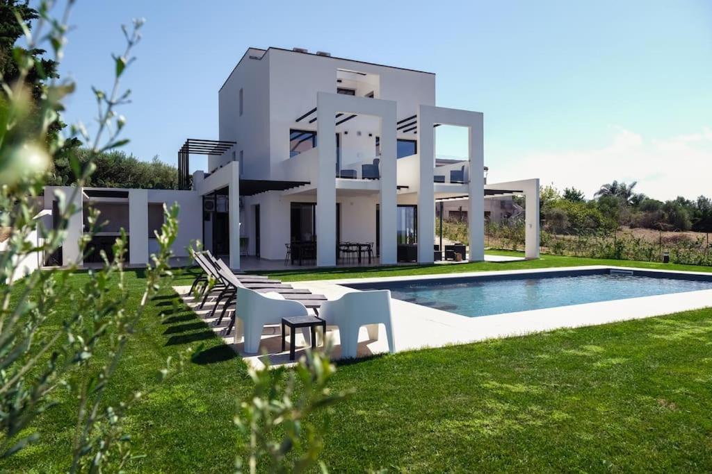 Luxury Villa In Gulf Of Castellammare Trappeto  Exterior photo